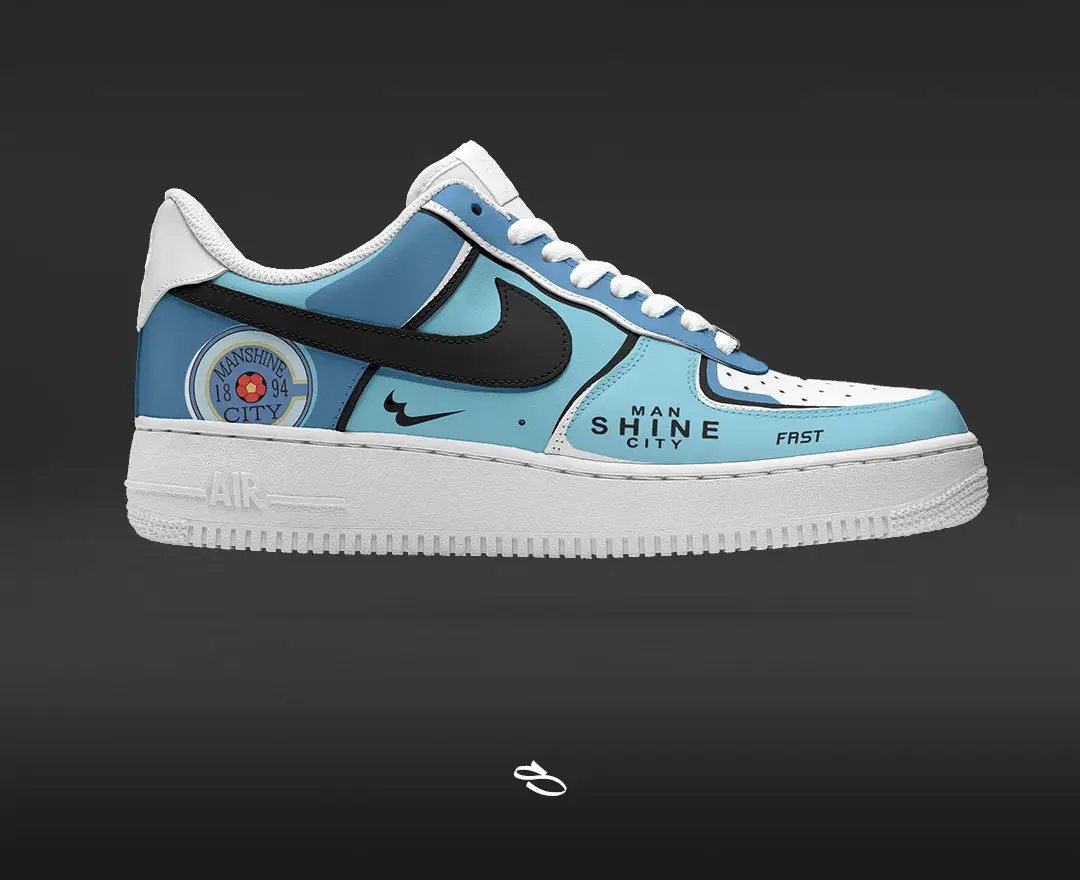 Man Shine City Bluelock Air Force 1