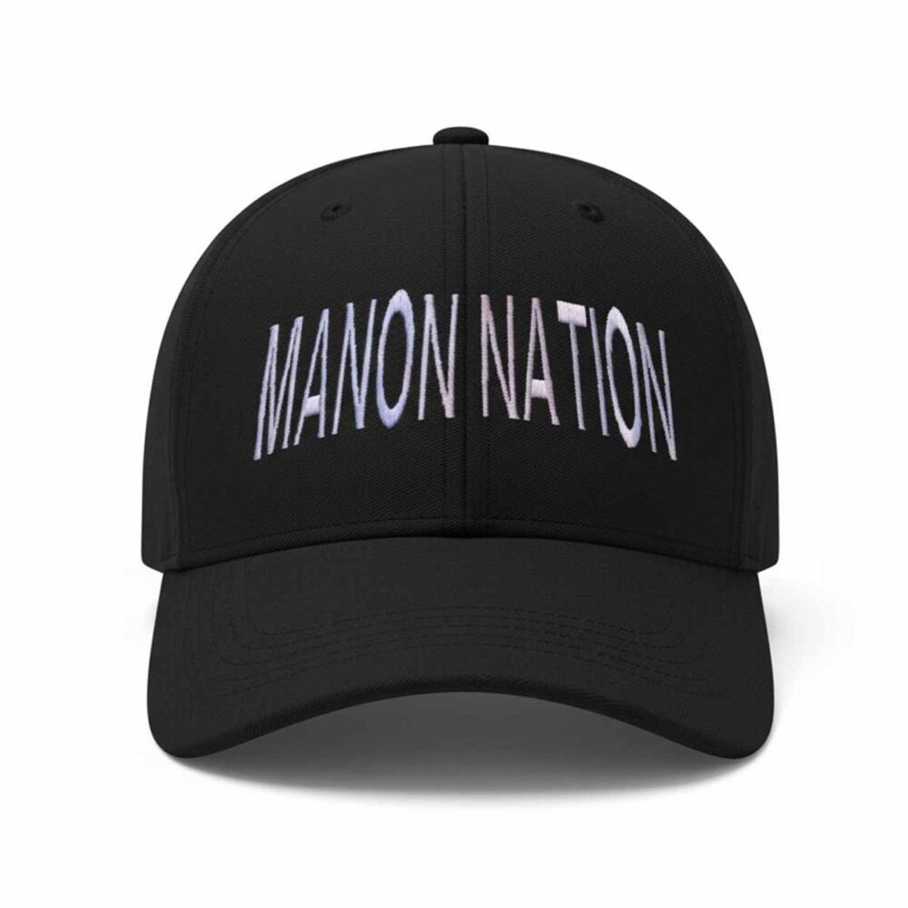 Manon Nation Hat Embroidered Ball Cap Manon Nation Merchandise Father's Day Gifts 2026