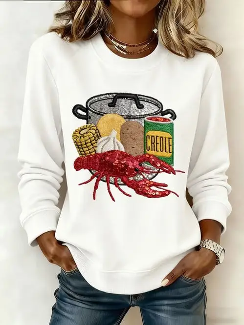 Mardi Gras Crawfish Boil Sweatshirt Galveston Mardi Gras 2026 Sweatshirt Gifts For Her Mardi Gras Crawfish Boil Sweatshirt Galveston Mardi Gras 2026 Sweatshirt Gifts For Her - Image 1