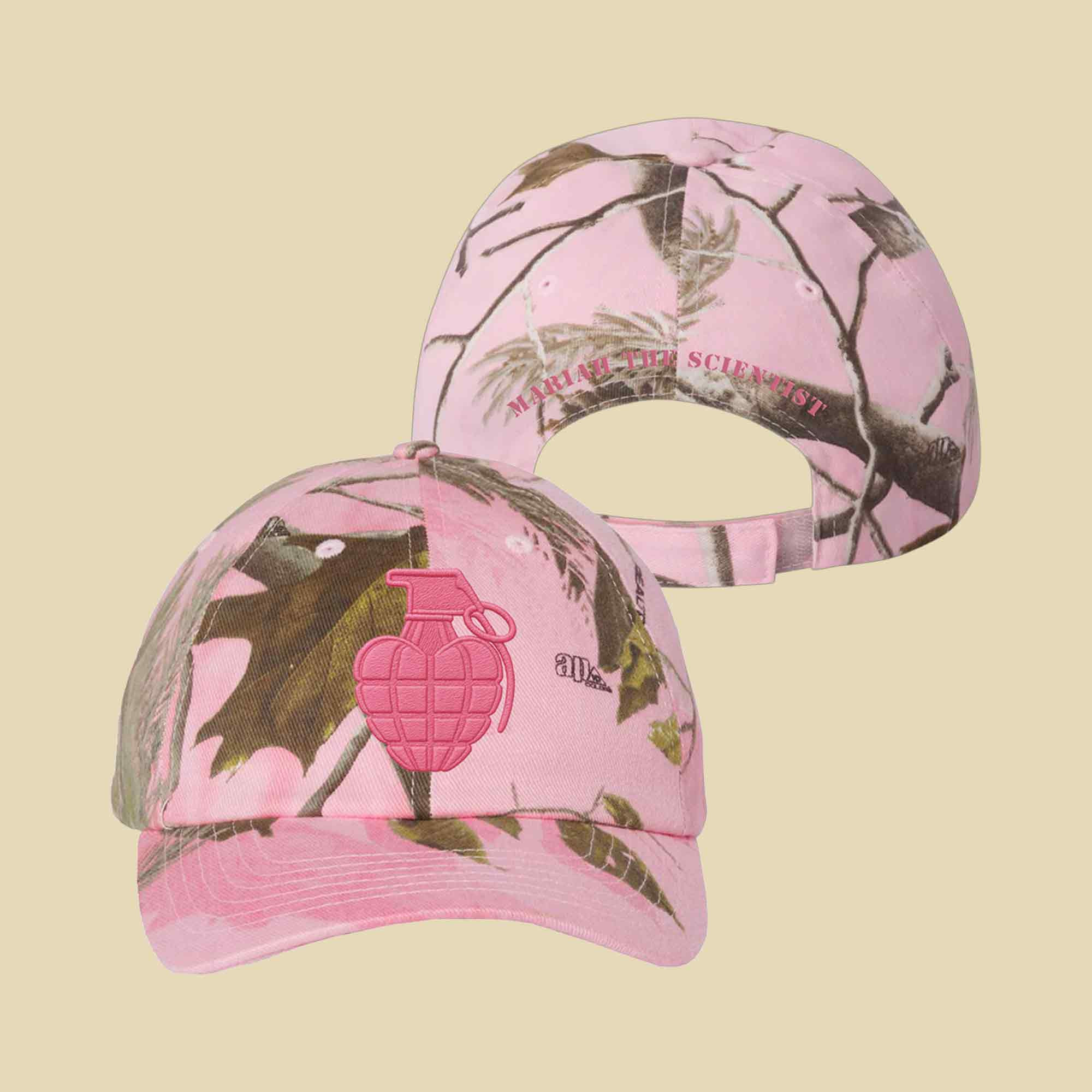 Mariah The Scientist Merch Heart Grenade Camo Hat Hearts Sold Separately Tour Baseball Cap Gifts