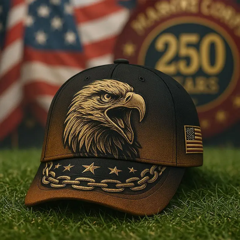 Marine Corps Veteran Hat Eagle America Flag Independence Day Cap Gifts For Patriots