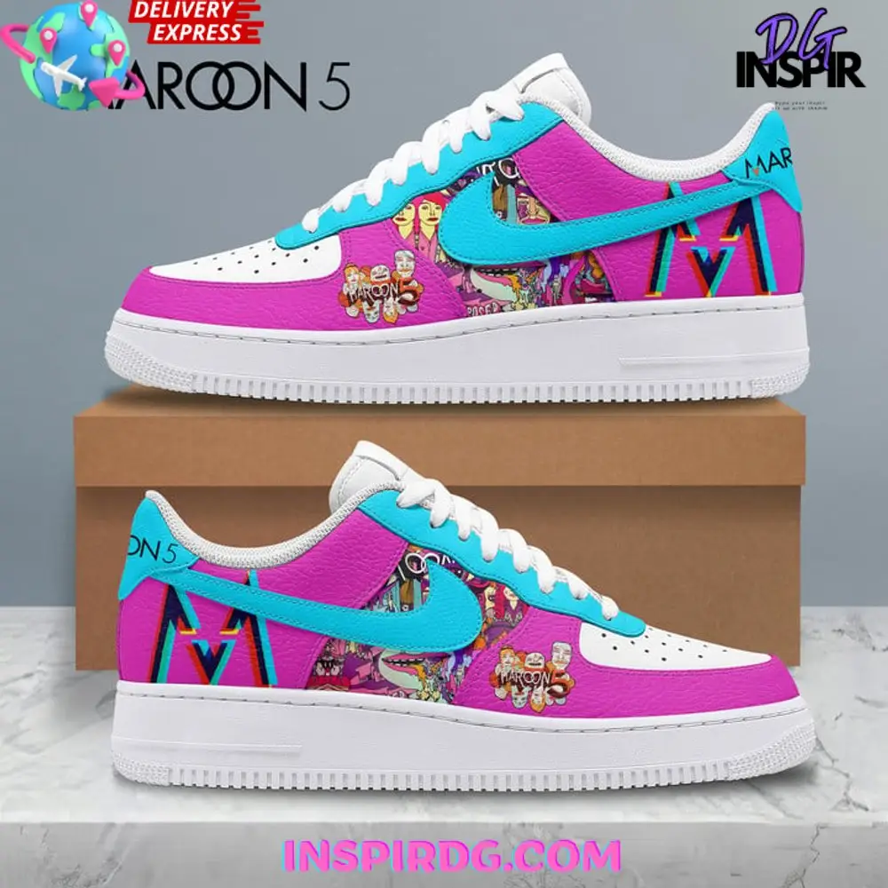 Maroon 5 M5LV The Residency Limited Edition Air Force 1