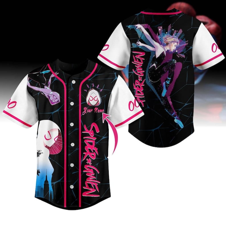 Marvel Superhero Spider-Man Brand New Day Baseball Jersey Comic Fan Merch Apaprel For Sale