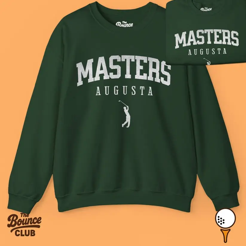 Masters 2026 Golf Sweatshirt Masters Tournament Theme Clothes Golf Friend Gift