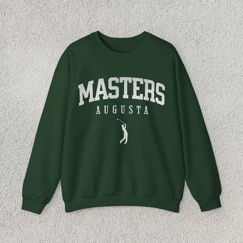 Masters Augusta Golf Tournament Sweatshirt Golfers Clothing Gift For Golf Fans Masters Augusta Golf Tournament Sweatshirt Golfers Clothing Gift For Golf Fans - Image 1
