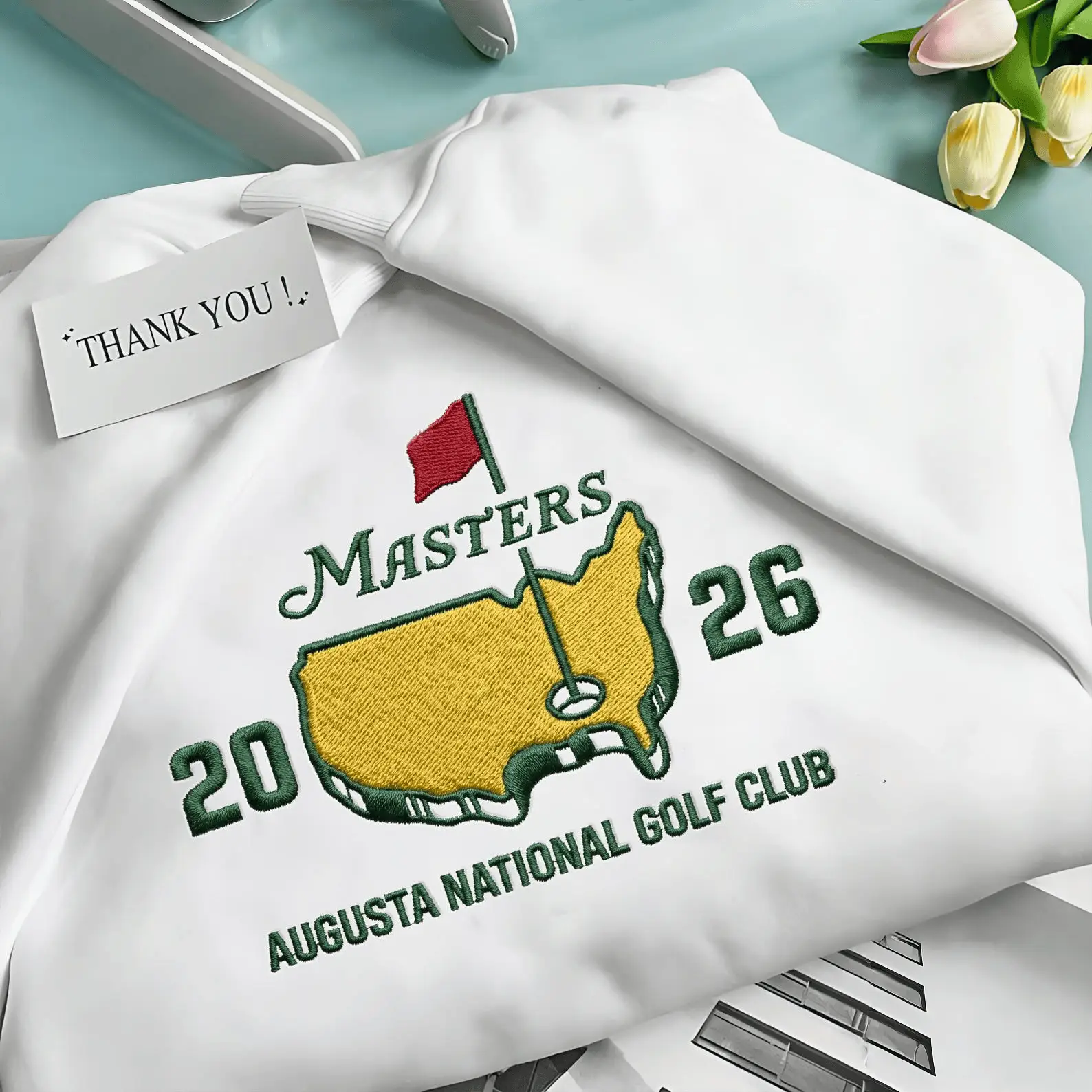 Masters Golf Tournament 2026 Merch Augusta National Golf Club Sweatshirt Golf Clothes