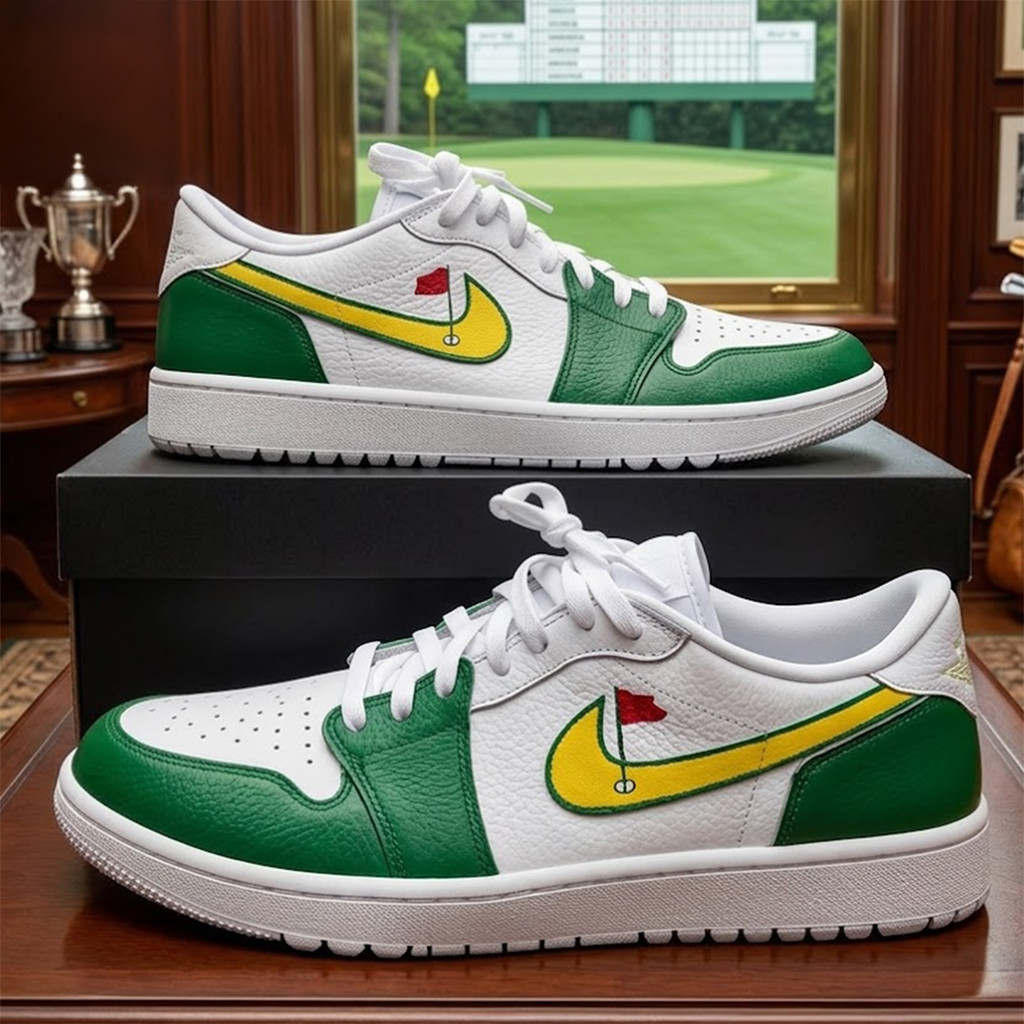 Masters Tournament Air Jordan 1 Shoes 2026 The Masters Merch Best Gifts For Golf Lovers