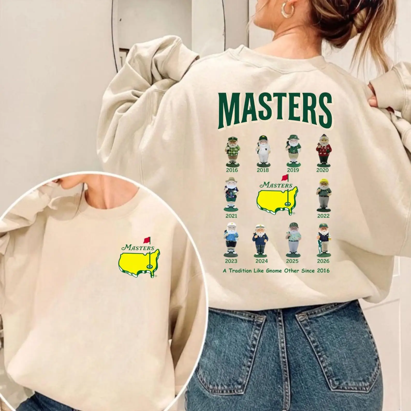 Masters Tournament Sweatshirt Masters Shirt Crewneck 2026 Golfer Gift Apparel