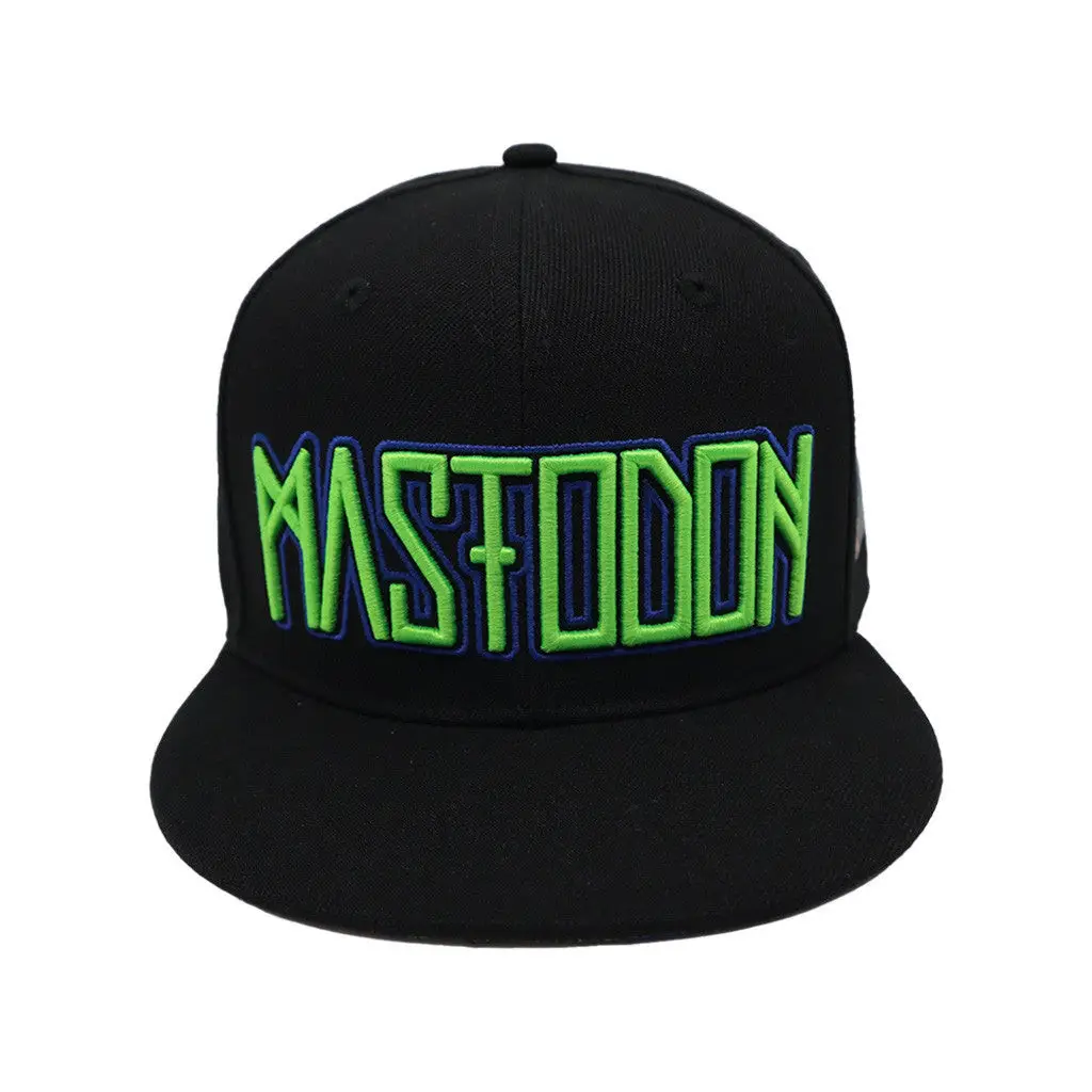 Mastodon Merch Embroidered Snapback Hat Best Gifts For Husband -WearandDecor Mastodon Merch Embroidered Snapback Hat Best Gifts For Husband -WearandDecor - Image 1
