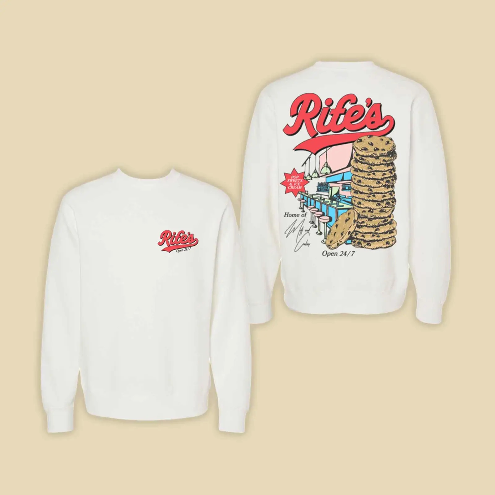 Matt Rife Merch Rife’s Diner Sweatshirt Matt Rife Comedy Tour Apparel Gift For Him