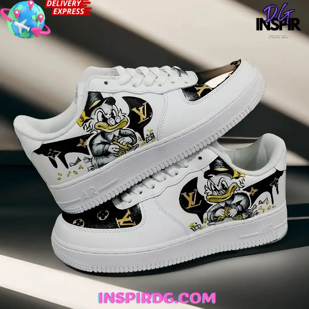 MC Duck x LV Limited Edition Air Force 1