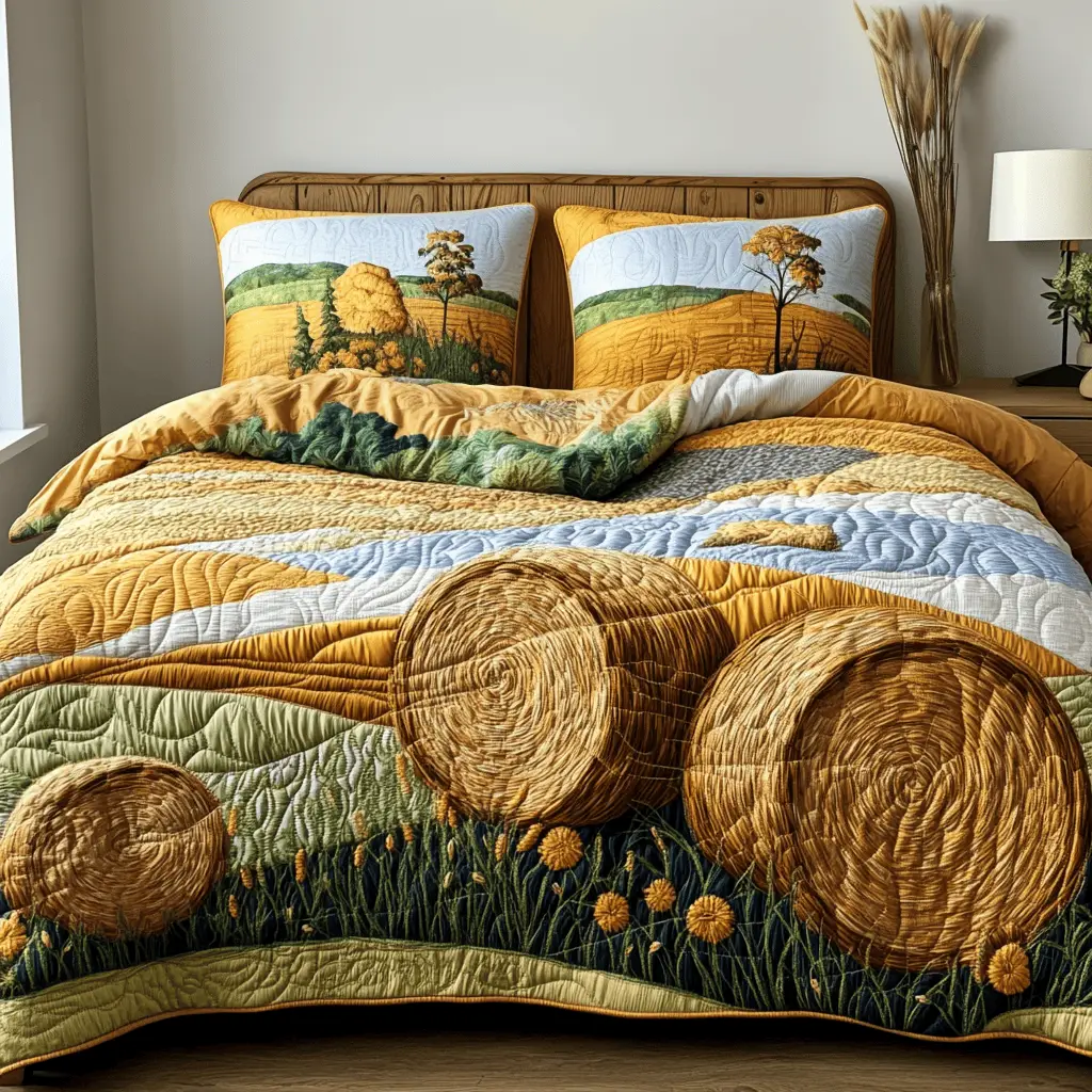Meadow Glow Quilted Bedding Set Best Comforter Sets Awesome Christmas Gifts 2025