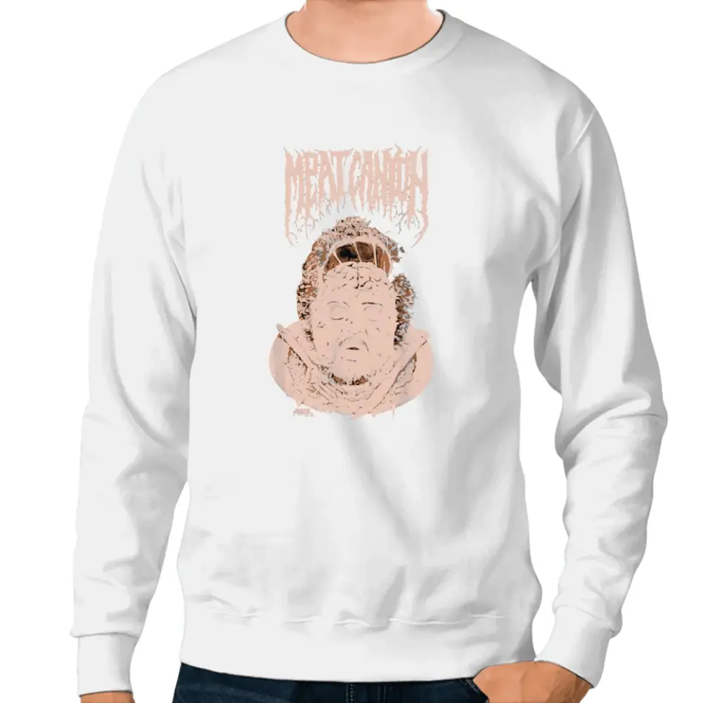 MeatCanyon Papa Brain Food Edition Sweatshirts Horror Comedy Sweatshirt Gifts For Son MeatCanyon Papa Brain Food Edition Sweatshirts Horror Comedy Sweatshirt Gifts For Son - Image 1