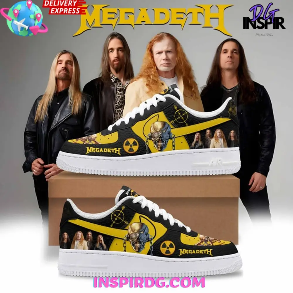 Megadeth Band Limited Edtion Air Force 1 Sneaker