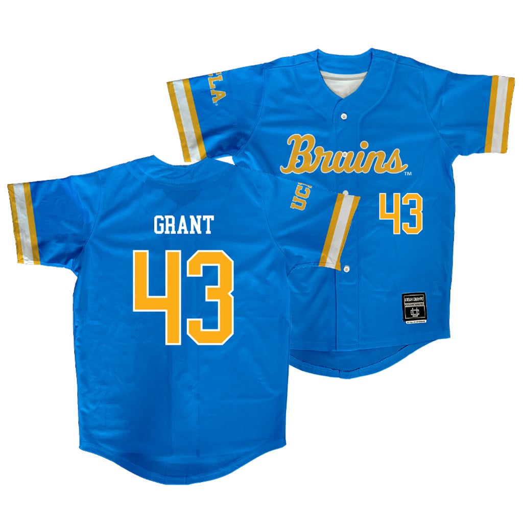 Megan Grant #43 UCLA Bruins Women's Basketball Jersey UCLA National Champions Merchandise Gifts