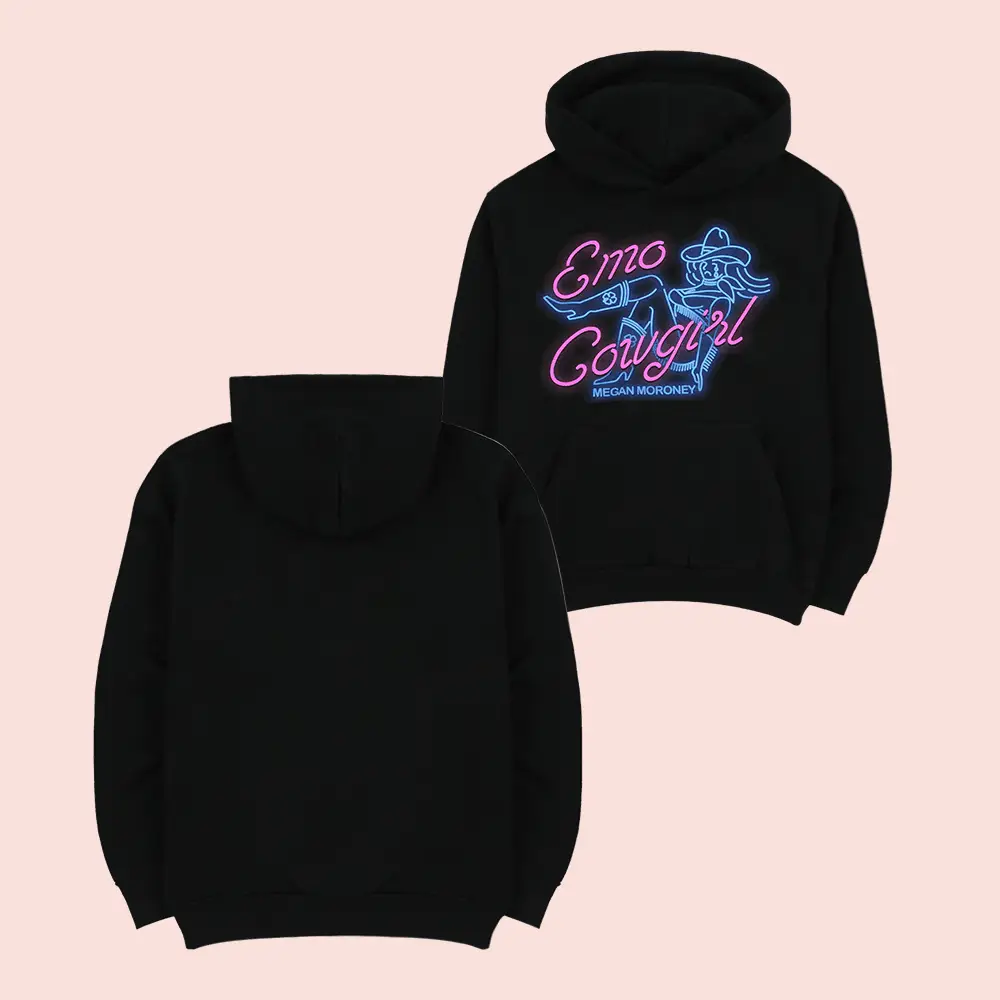 Megan Moroney Emo Cowgirl Hoodie Music Concert Outfit Megan Moroney Fan Gift