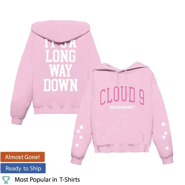 Megan Moroney Merch Cloud 9 Hoodie It's A Long Way Down Hoodie Fan Clothing Gifts Megan Moroney Merch Cloud 9 Hoodie It's A Long Way Down Hoodie Fan Clothing Gifts - Image 1