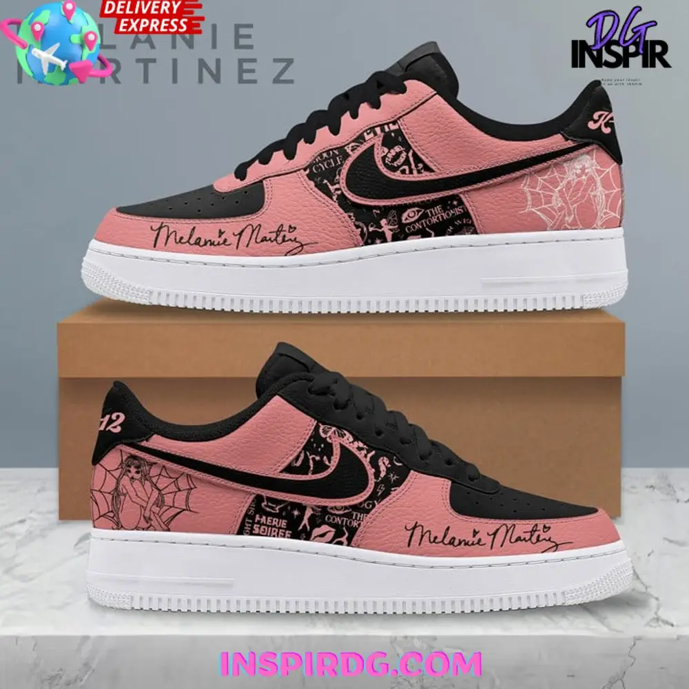 Melanie Martinez Black Pink Air Force 1