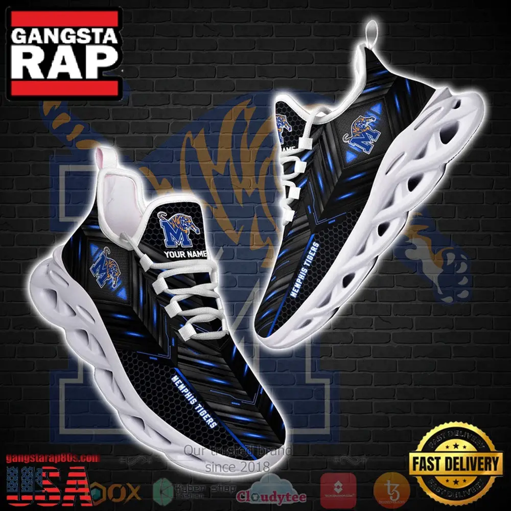 Memphis Tigers Custom Name Clunky Unique Air Max Shoes Air Cushion Sneakers