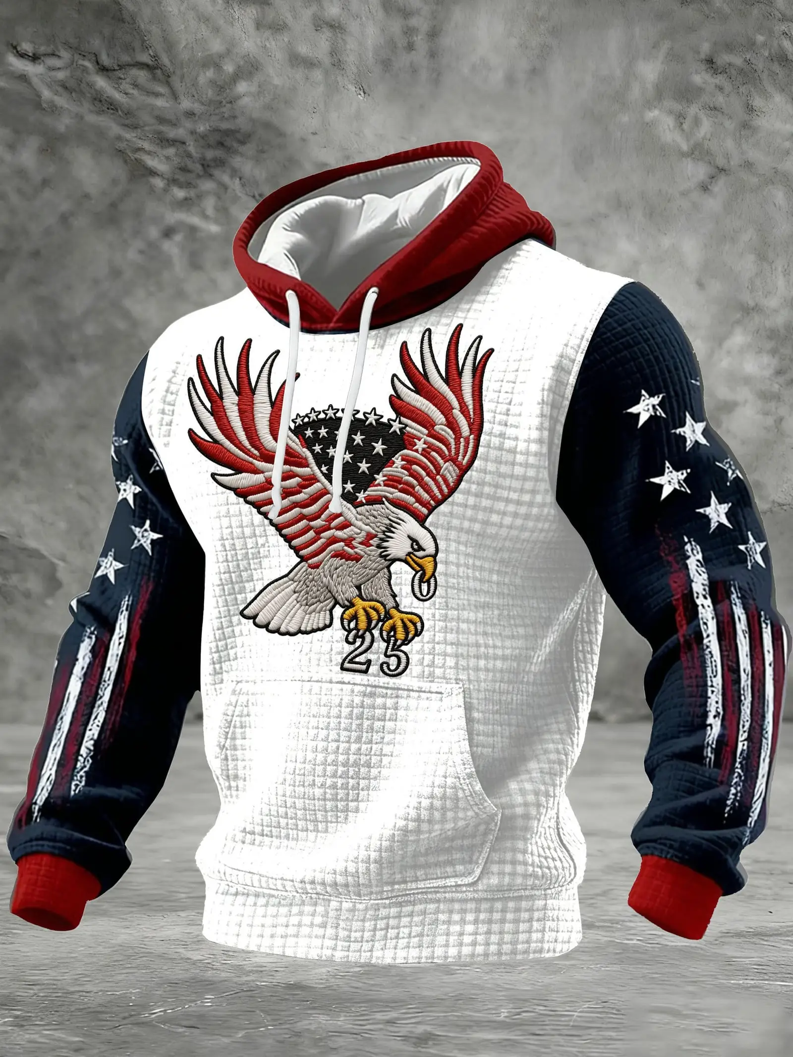 Men's 250th Anniversary Hoodie USA 4Th Of July Apparel Clothes Good Gifts For Husband