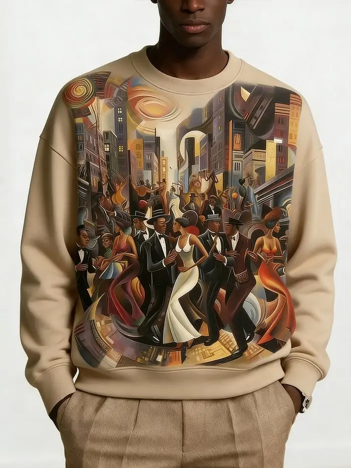 Men's Black History And Culture Sweatshirt Celebrating Black History Gift For Dad