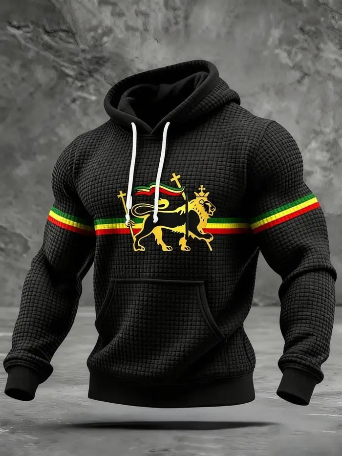 Men's Black Music Faith Hoodie Music On World Off Gift Ideas For Husband