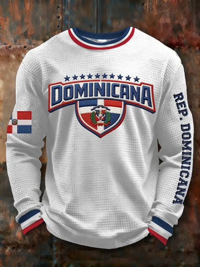Men's Dominican Baseball Sweatshirt Dominican Republic Clothes Cool Gift For Dudes