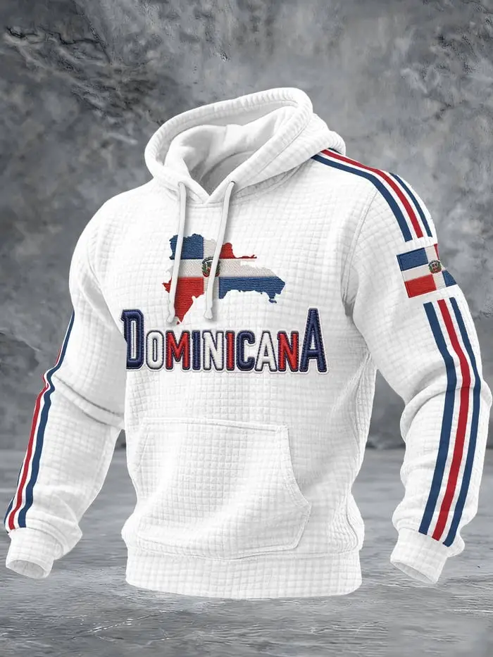 Men's Dominican Republic Baseball Hoodie WBC 2026 Merch DR Pride Gift