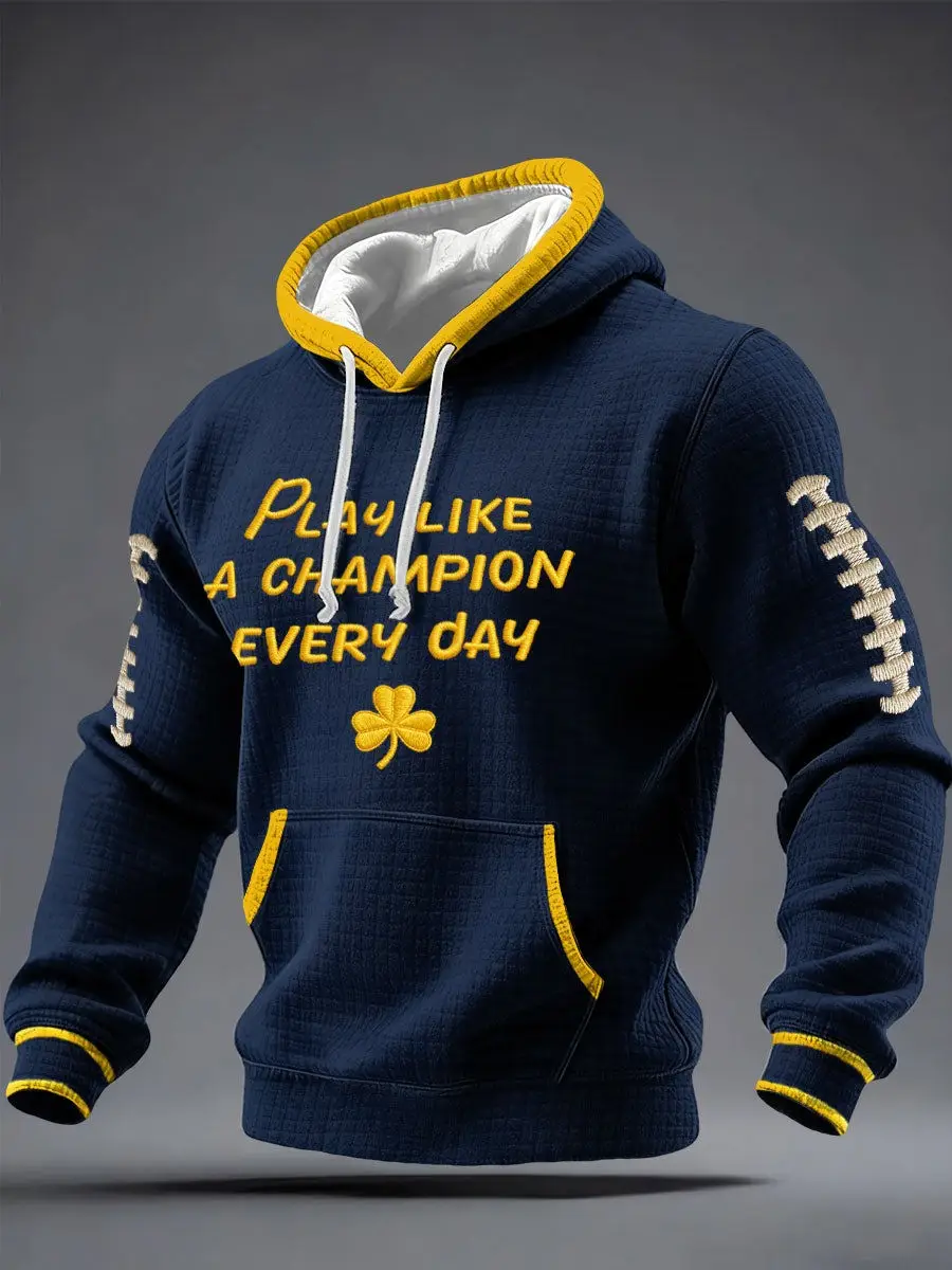 Men's Football Legend Coach Holtz Printed Hoodie RIP Lou Holtz 1937 - 2026 Gift