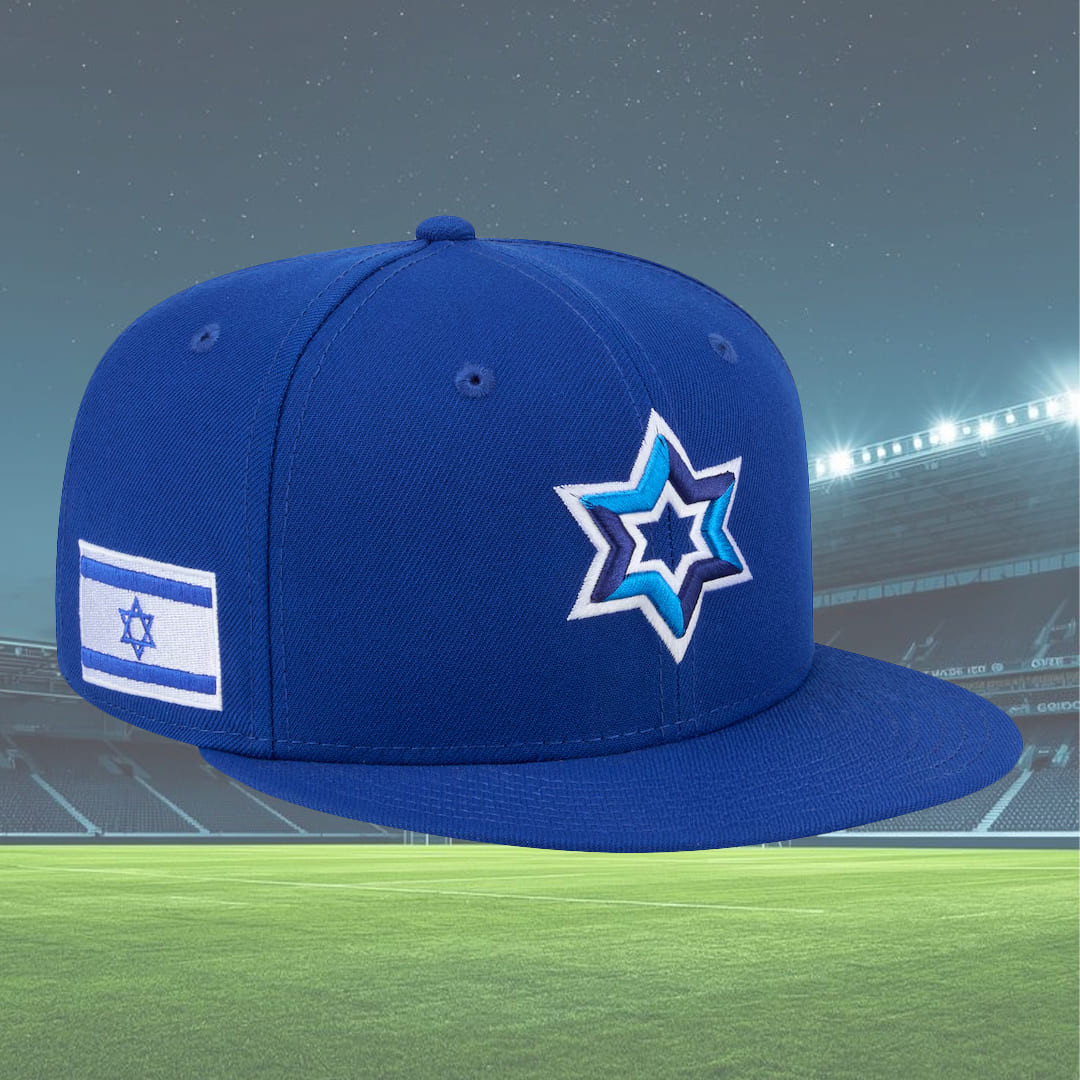 Men's Israel Baseball 2026 World Baseball Classic Snapback Embroidered WBC Merch for Team Israel