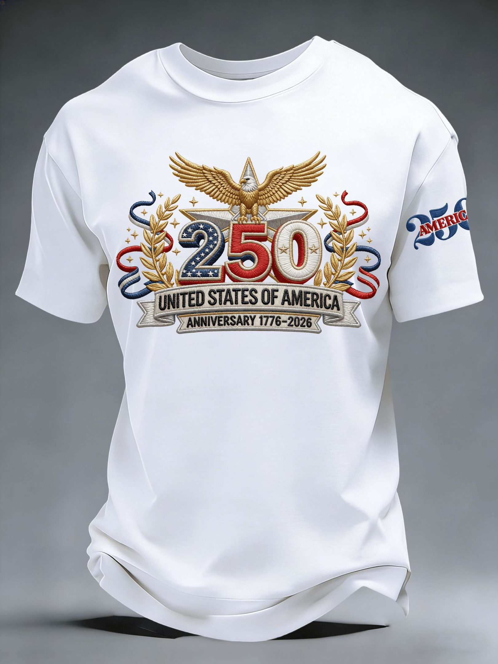 Men's USA 250th Anniversary T-Shirt 1776 2026 Merch Birthday Gift For Brother