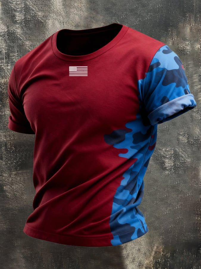 Men's USA 250Th Anniversary T-Shirt Cool 4Th Of July Clothes Father’s Day Gift Ideas