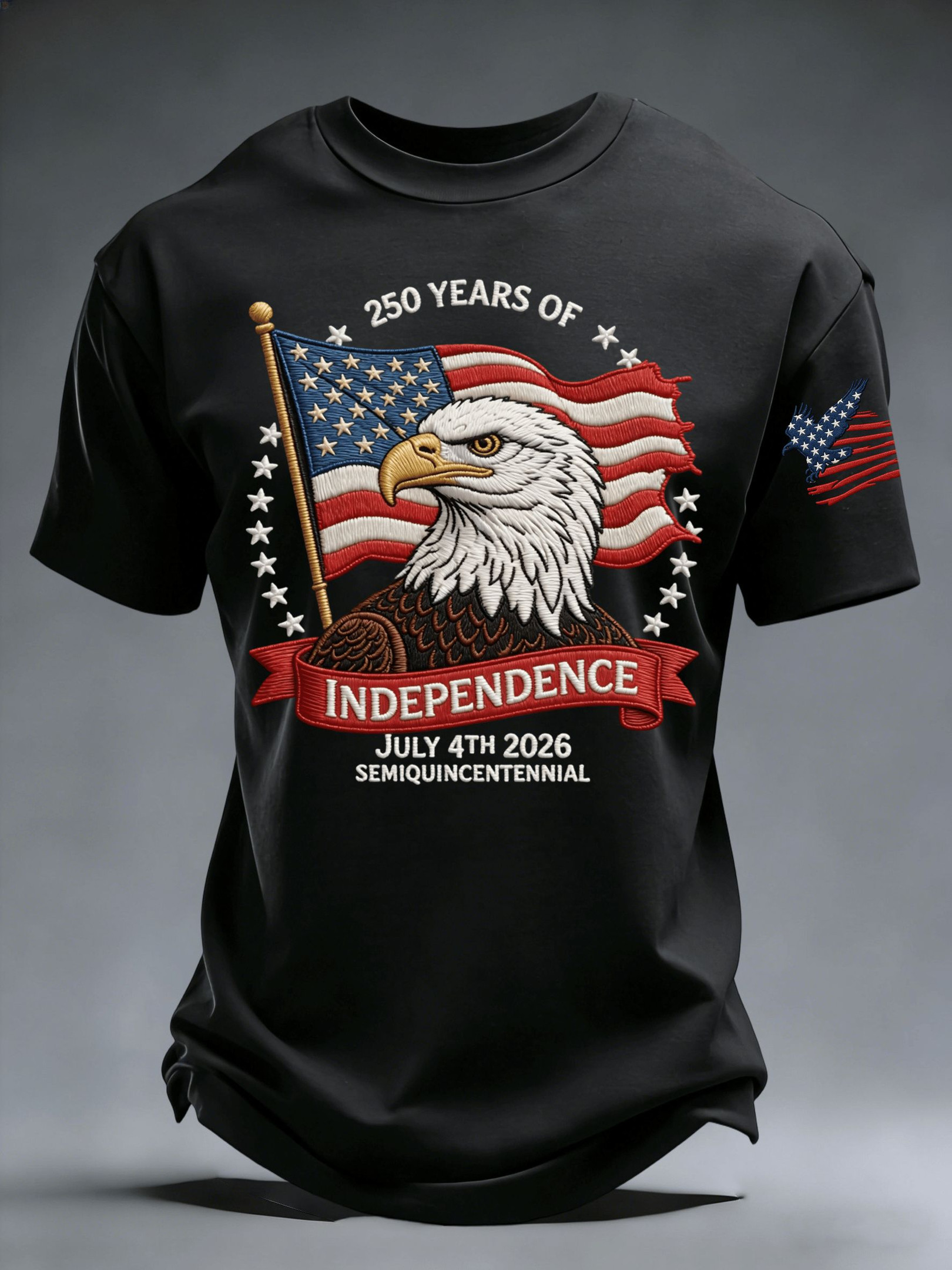 Men's USA 250th Anniversary T-Shirt Independence July 4Th 2026 Semiquicentennial Husband Gift Men's USA 250th Anniversary T-Shirt Independence July 4Th 2026 Semiquicentennial Husband Gift - Image 1
