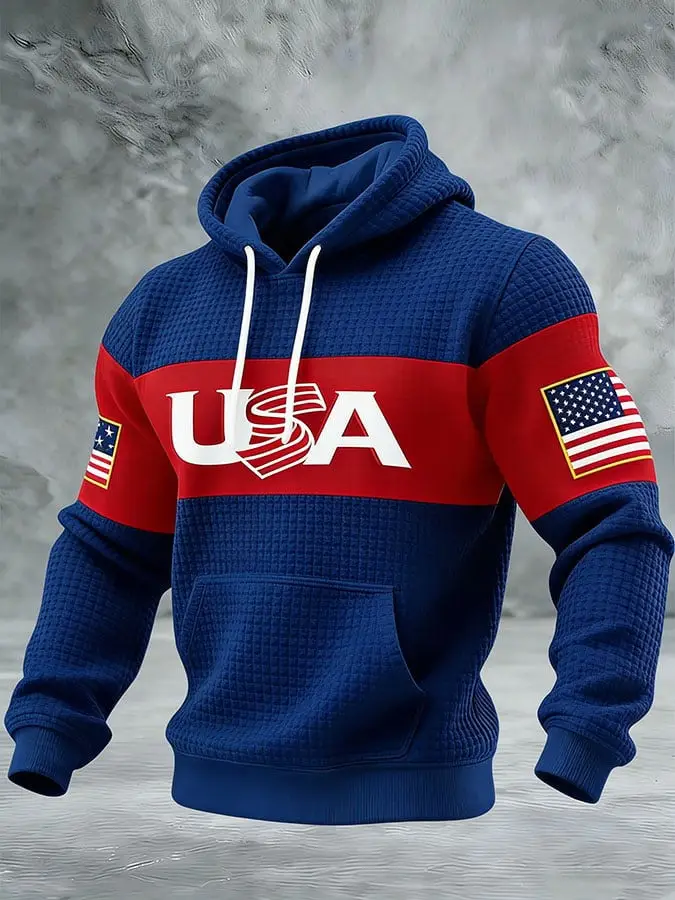 Men's USA Baseball 2026 Hoodie WBC Team USA Apparel Unique Gift For Best Friends