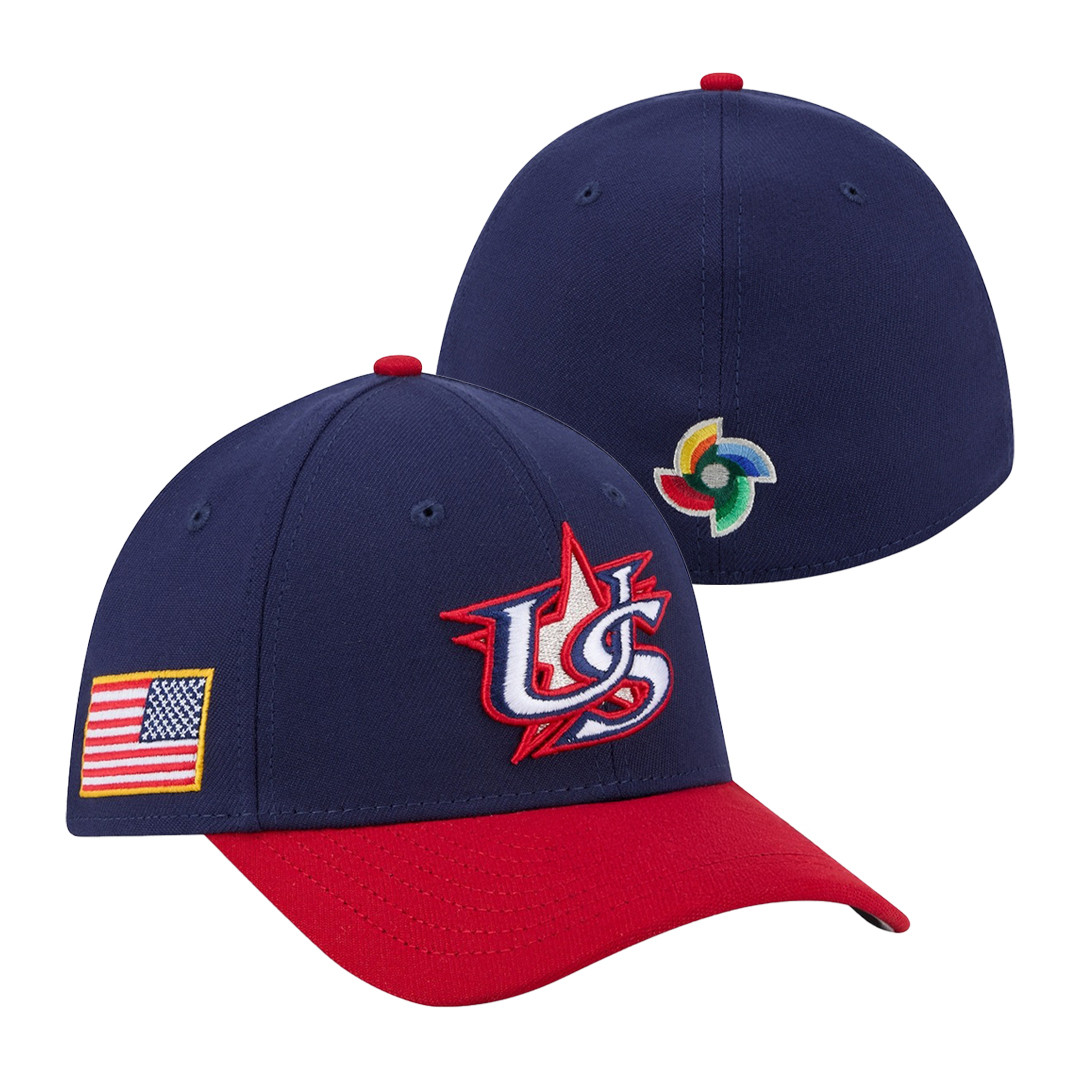 Men's USA Baseball 2026 World Baseball Classic Hat Embroidered Best Gift for USA WBC Fans