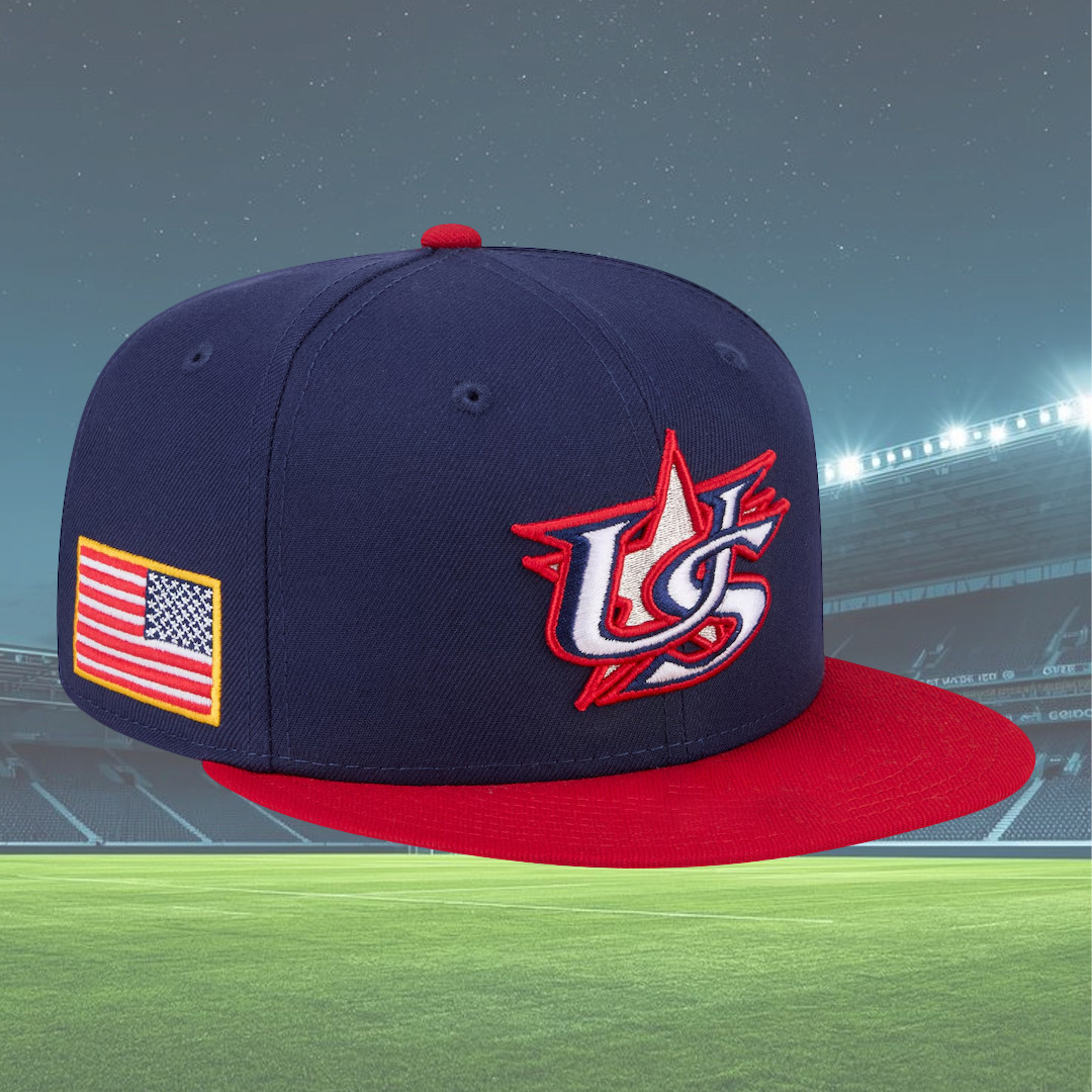 Men's USA Baseball 2026 World Baseball Classic Snapback Hat Team USA WBC Clothing