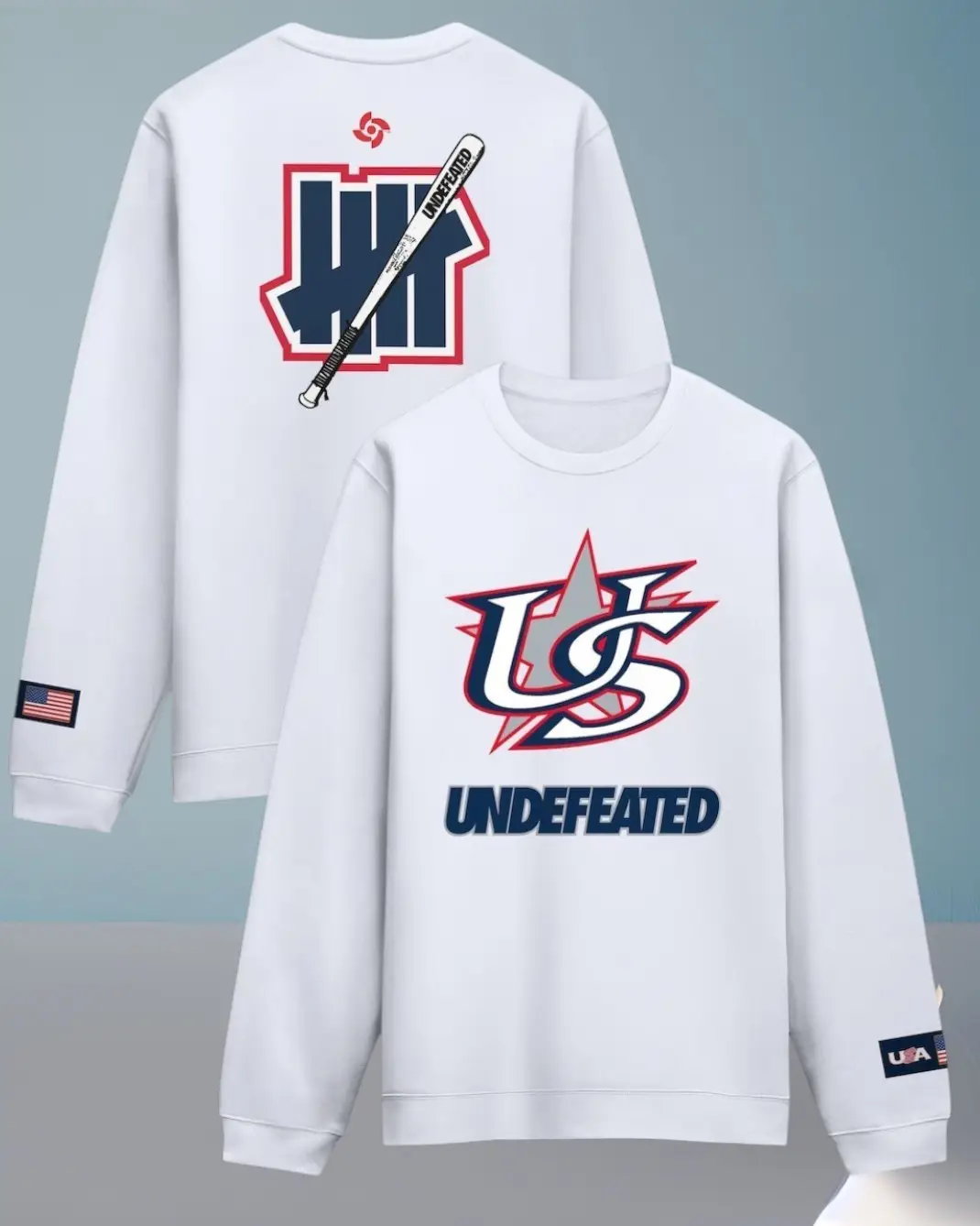 Men's USA World Baseball Classic x Undefeated 2026 World Baseball Classic Complex Collab Swearshirt Gift For Baseball Lovers