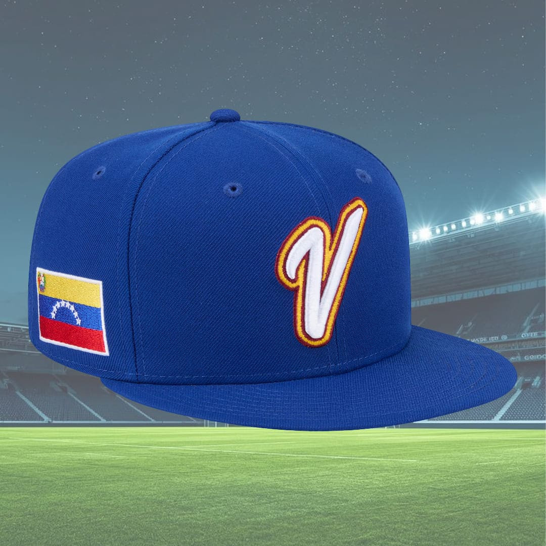 Men's Venezuela Baseball 2026 World Baseball Classic Snapback Embroidered WBC Merch Men's Venezuela Baseball 2026 World Baseball Classic Snapback Embroidered WBC Merch - Image 1