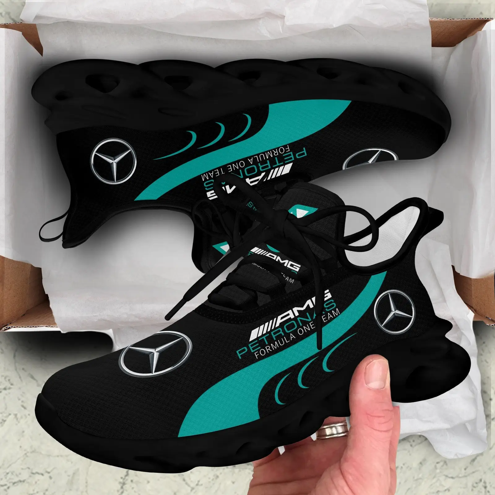 Mercedes 100th Anniversary 1926-2026 Sneaker AMG Performance Shoes Best Gift For Dad
