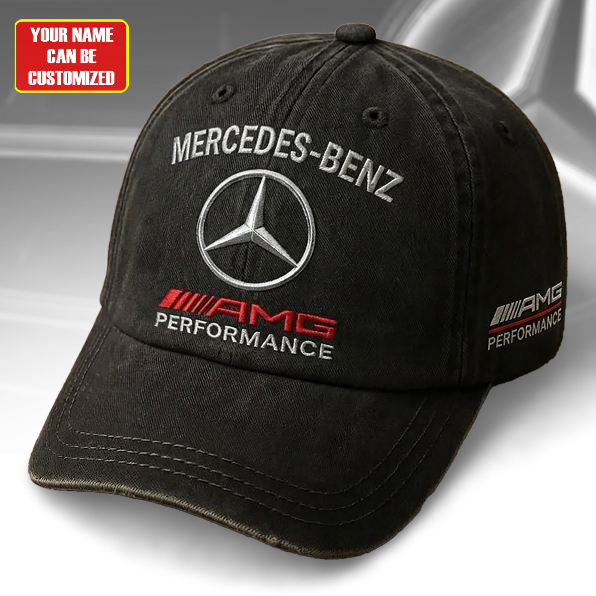 Mercedes 100th Anniversary Hat AMG Performance 2026 Ball Cap Gift Ideas For Brothers Mercedes 100th Anniversary Hat AMG Performance 2026 Ball Cap Gift Ideas For Brothers - Image 1