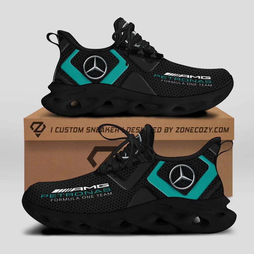 Mercedes 100th Anniversary Sneaker Petronas Formula One Team Edition Shoes Gift Ideas