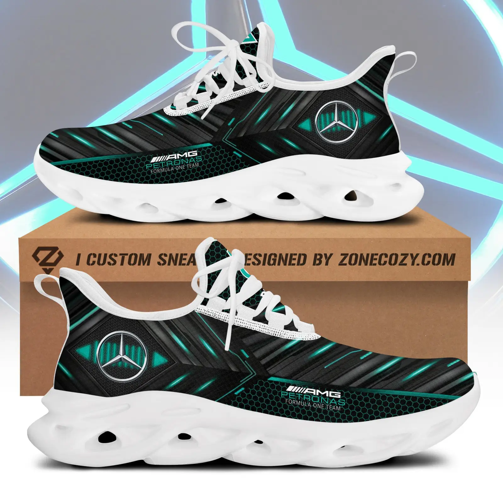 Mercedes 100th Anniversary Yezy Shoes Mercedes Mens Merch Best Gift For Car Lovers