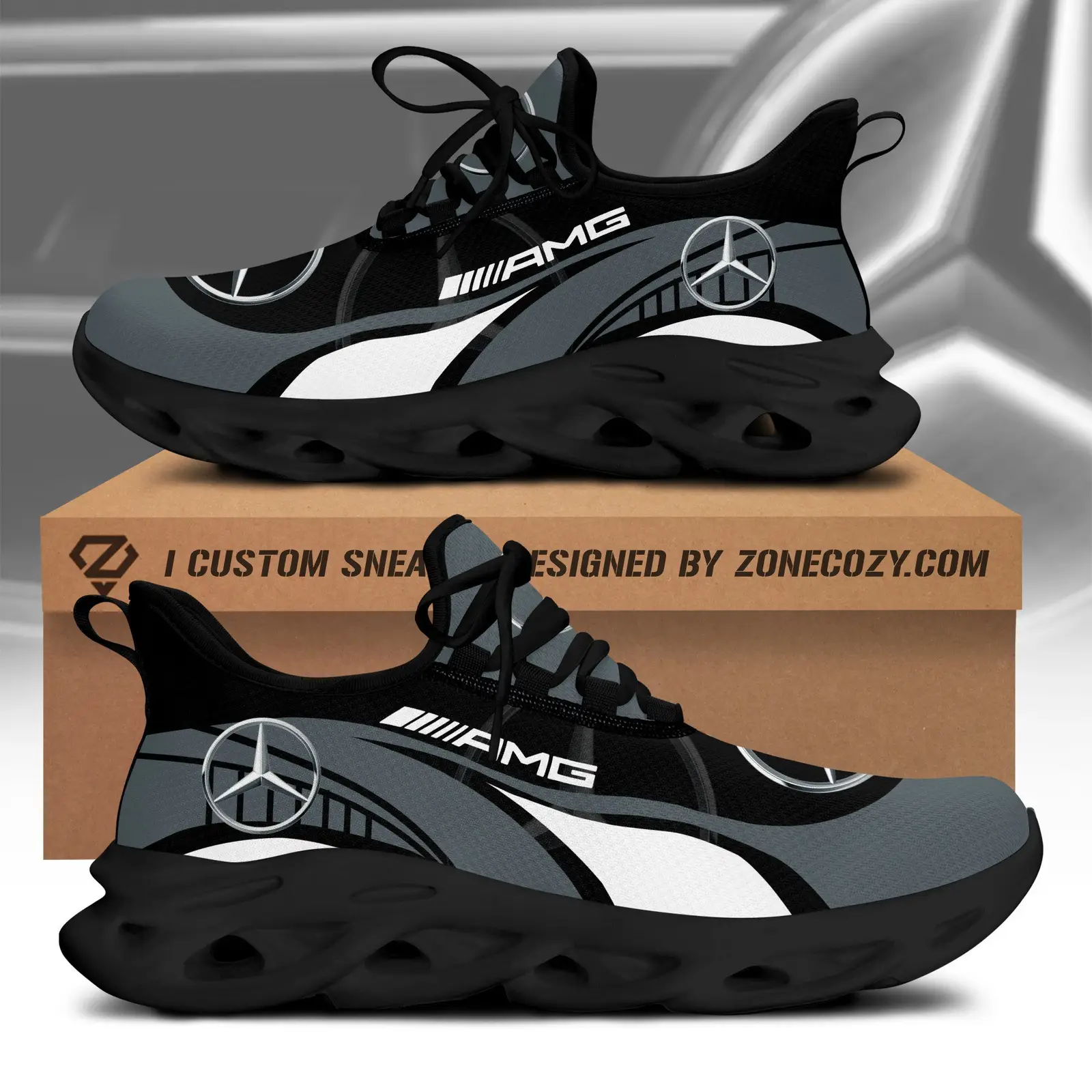 Mercedes 100th Anniversary Yezy Shoes The Best Or No Thing Slogan Mens Merch Gift For My Brother Mercedes 100th Anniversary Yezy Shoes The Best Or No Thing Slogan Mens Merch Gift For My Brother - Image 1