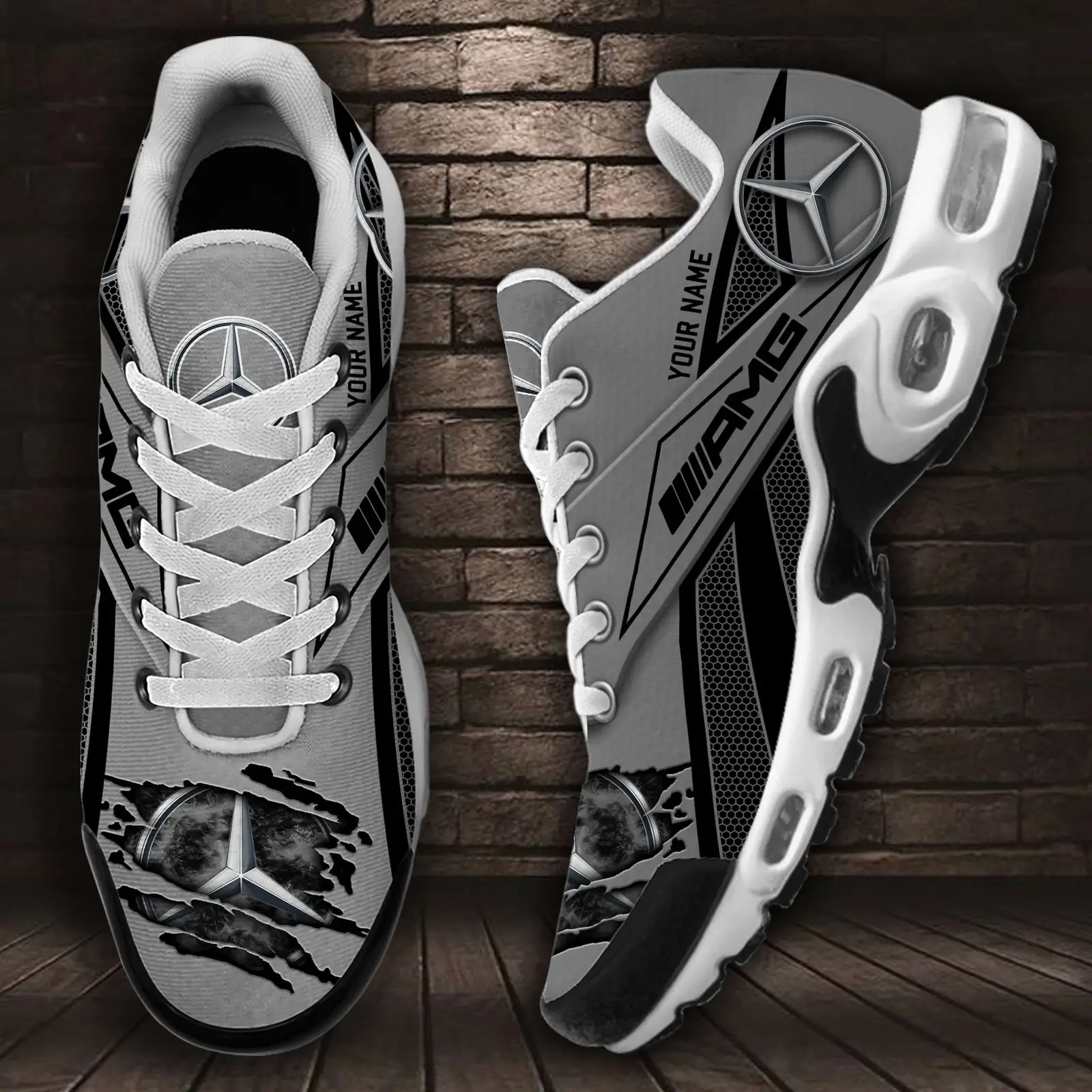 Mercedes-AMG Air Max Plus Shoes Sneakers For Men And Women
