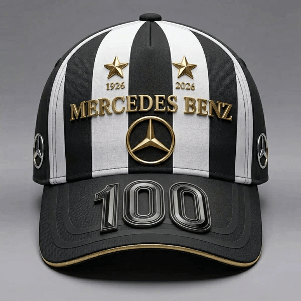 Mercedes Benz 100th Anniversary Vintage Hat Est 1926-2026 Merc Fans Gift