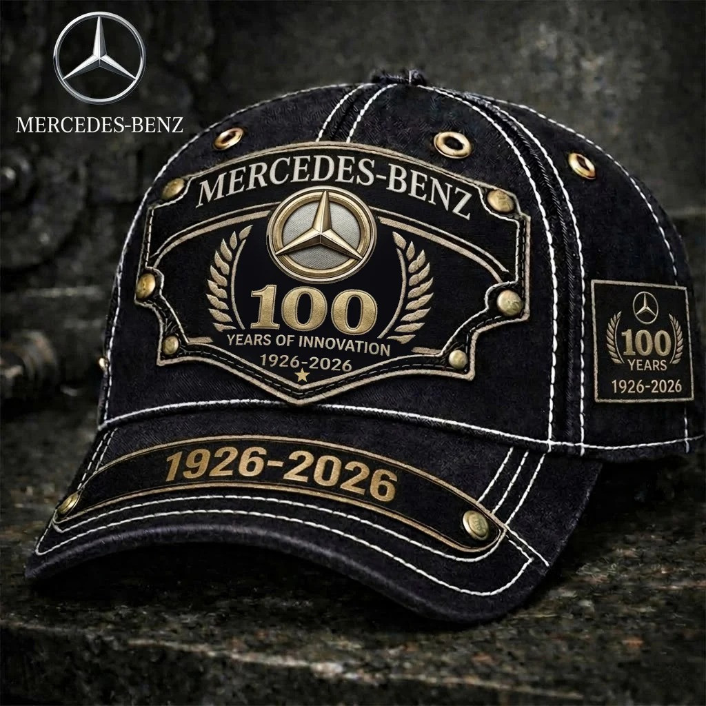 Mercedes-Benz Anniversary Baseball Hat Premium Mercedes Cap Gifts For Car Lovers