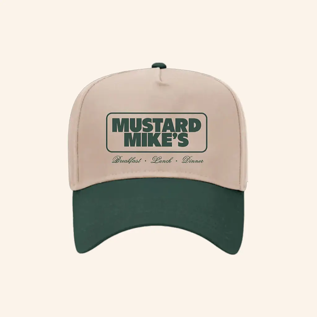 Merchbar Merch Embroidered Quinn XCII Mustard Mike’s Tour Hat Xmas Presents For Him -WearandDecor