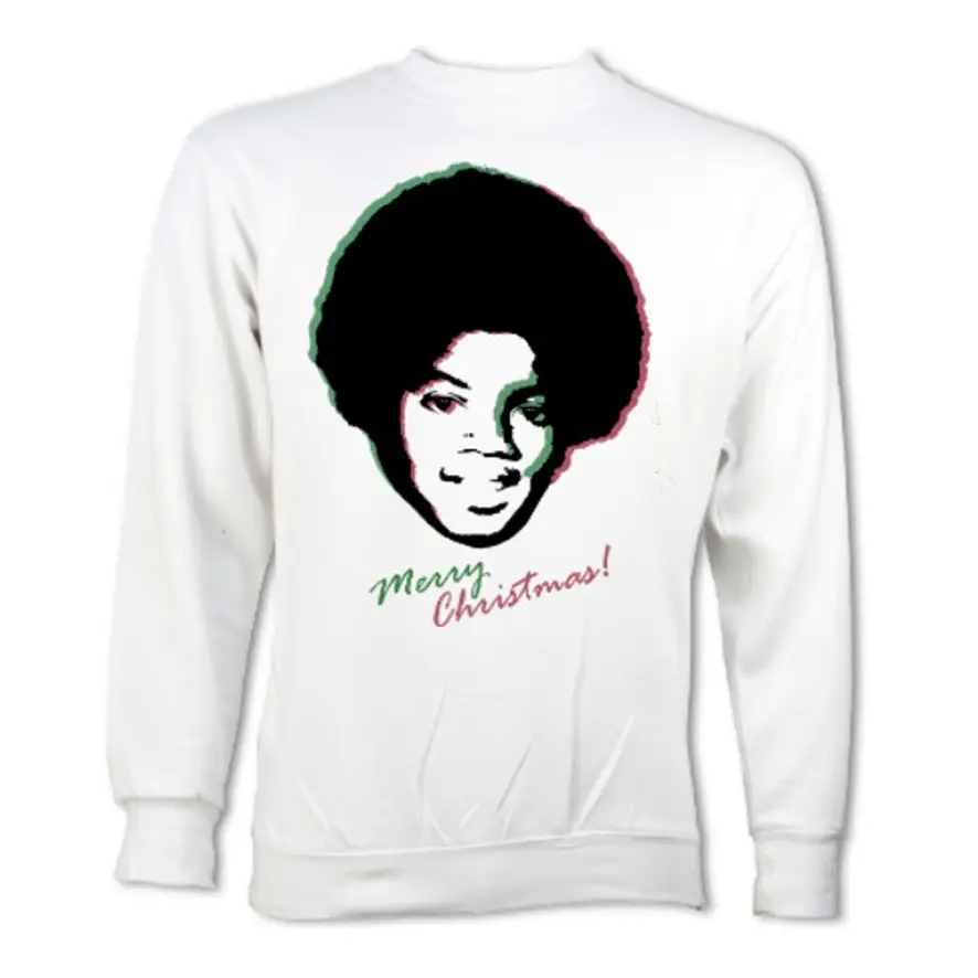 Merry Christmas Michael Sweatshirt Michael Jackson Apparel King Of Pop Fans Gift