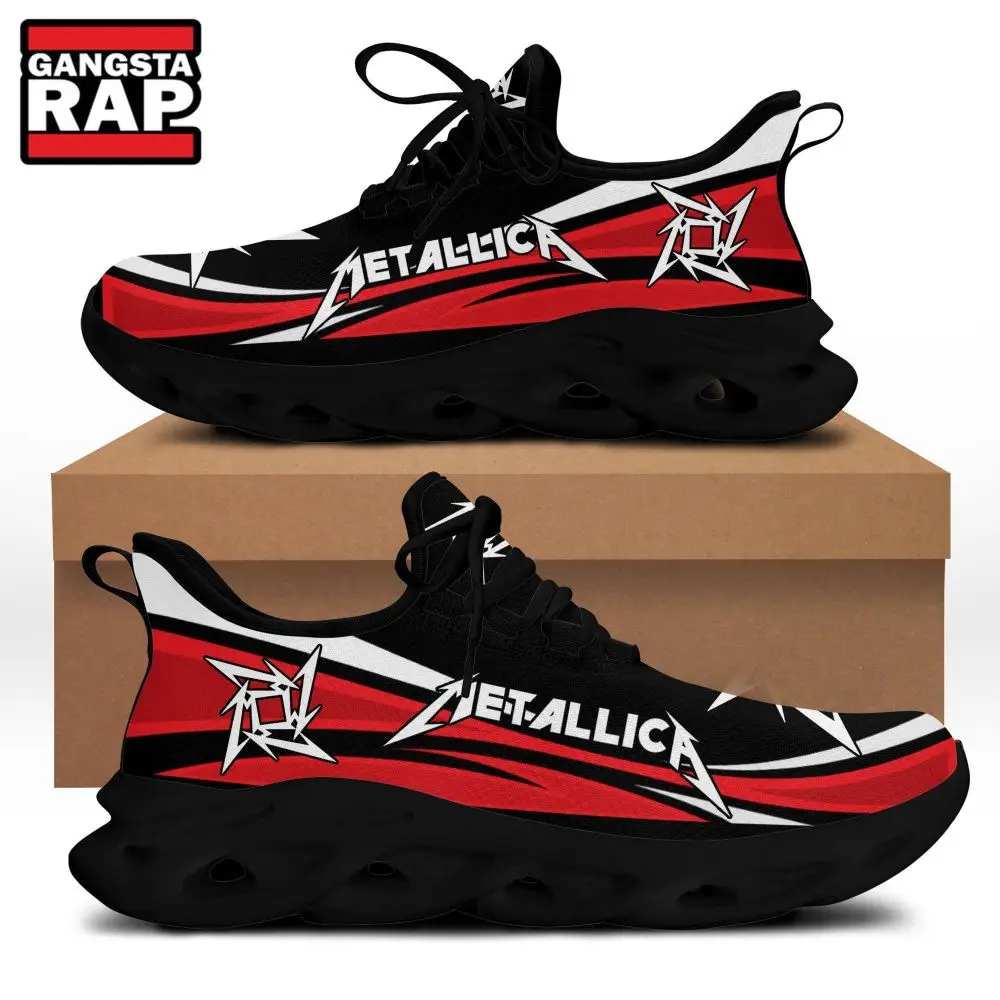 Metallica Band Music Fan Lover Air Max Shoes Air Cushion Sneakers