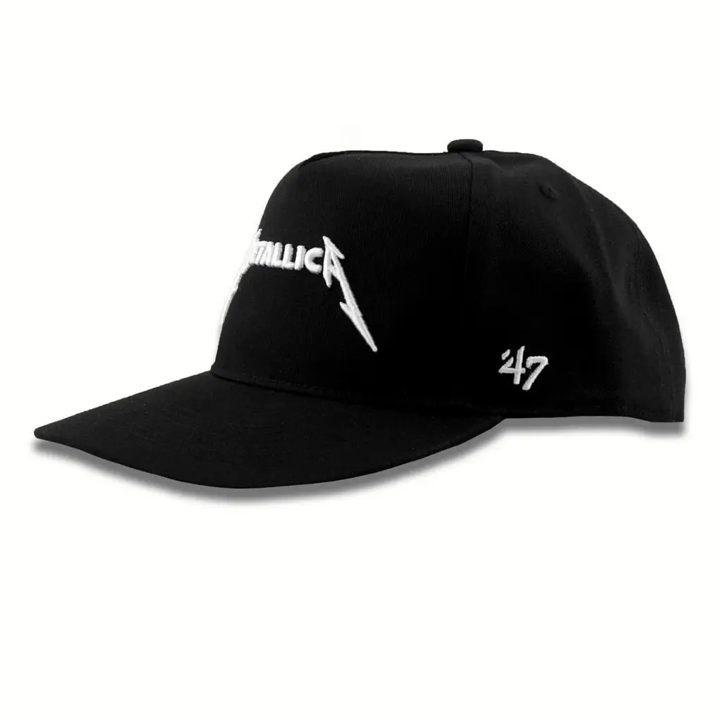 Metallica Merch Logo 47 Embroidered Hat Gifts For Music Lovers -WearandDecor